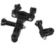 VYOPBCGopro1110965 DJI car bracket bicycle electric motorcycle clip bicycle fixed rack bracket + adjusting arm