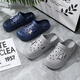 Xuanchun Großgröße Höhlenschuhe 47-49 Männer Sonder 50 Sommer Baotou Slipper Strandschuhe Sandalen große Größe 47 Anti-Slip 9272 Pink 39
