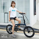 Permanent 20-inch 8-speed folding bicycle men's and women's adult student children's sports car city bicycle Shanghai factory