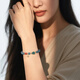 Impression Eyes 11.11 Carnival A-quality jade bracelet, women’s pearl blue water jade bracelet for girlfriend