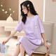 Lexi Beiqi cotton short-sleeved nightgown ladies summer home cartoon suit Dev H702 175 165(L)