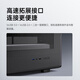 Jinhetian Qingyao Nano desktop computer host chassis is fully compatible with 240 water cooling/compatible with ATX motherboard/8 fan positions/USB 3.0/ventilation and heat dissipation panel side transparent Qingyao Nano/240 black