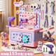 
Xinshite (XST) Children's Repair Toolbox for Girls aged 1 to 3 years old, early education, screw screws, toys, hands-on assembly birthday gifts