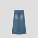 Karl Lagerfeld Lyocell Blue Jeans Women's 2025 New Summer Wide Leg Pants Lafayette M22L1049 Blue 25