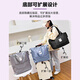Banzheni clothing storage bag, travel bag, large-capacity double-layer expandable trolley suitcase, foldable boarding luggage bag