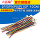 Dafuri single-head electronic wire SH1.0mm pitch connector connecting wire 2P/3P/4P/5P/10P 10CM wire 1.0-2P (5 pcs)