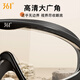361 adult swimming goggles for men and women high-definition anti-fog and waterproof large frame one-piece professional diving swimming goggles equipment transparent white