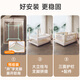 InnoTruth crib fence bed, three sides baby anti-fall fence safety bedside guardrail one side baffle without punching