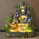 Large rockery fountain flowing water hotel office villa courtyard balcony club Fengshui rotor pool fortune landscape 686 extra large rockery [long 200* width 90* height 18