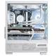 MSI Family Bucket AMD Ryzen 9600X/5060/5070 Game Console Computer Desktop Assembly Computer Host DIY Complete Machine White Sea View Room Assembly Machine Configuration Four 9600X+RTX5060 8G Wantushi White
