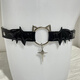 Fat Donglai purchases the same garter, sexy Japanese accessories, Lolita Goth devil wings, cat claws, cat ears, wings, bells, leg rings, and pendants