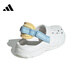 Adidas (adidas) boys and children MAXXCLOG Baotou hole shoes sports and casual sandals JR0099 28