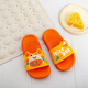 Hui Lijun high-end children's slippers summer new beach cartoon cute male and female Internet celebrities wear PVC plastic shoes inside and outside Green 24 25 Inner length 16.5