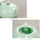 Shangce tea set gift box home ceramic Ding kiln Xi Shi pot portable travel set event gift gift Xi Shi pot tea set one pot four cups (green) 5 heads