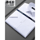 Yager Flaggschiff offizielles Geschäft mit kurzärärmernem Hemd 2025 Herren Sommer Neugeschäft Casual Professional Professional Formal Kleidung ohne Bügeln und Anti-Falten-Weiß [blau und weiße Plaid] DX6626 38 100-120
