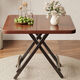 Chibalun foldable dining table portable night market stall square table home small apartment rental dining table dormitory homework