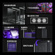 酷冷至尊（CoolerMaster）MasterFrame 600 ATX 黑色 侧透电竞机箱 MF600 铝制机箱/磁吸盖板/全模组化设计/背插主板