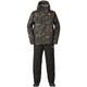 
DAIWA 618 24 Autumn and Winter DW-3524 Winter Rainproof Set Outdoor Leisure Fishing Raincoat Fishing Suit Black Top_Black Trousers 2XL