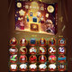 61st Children's Day Magic Gift Box Magic Props Set Toy Magician Box Playing Card Performance Box 24 Kinds of Magic Props 030-96 Magic Gift Box 61st Children's Day Performance Set Magic Props