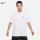 Nike (NIKE) CLUB men's short-sleeved lapel T-shirt POLO shirt white cotton short-sleeved FN3895-100 FN3895-100 M