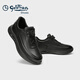 Goldlion men's shoes 25 autumn men's free business casual shoes soft and comfortable heightening sports shoes black 42