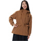 
KOLON SPORT KOLONSPORT Hooded long-sleeved waterproof windproof jacket for women, beige CR M
