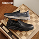 Skechers flash shoes men's business shoes autumn and winter 2025 new slip-on casual shoes soft sole commuting loafers 200304
