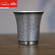 ZHIO old hammer pattern wine cup sterling silver 999 handmade Chinese white wine cup master cup home gift medium 87g+certificate+gift box 100ml