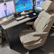 GL8 e-sports chair Buick GL8 car mid-row seat new model Internet celebrity 652/653 modified office student comfort Toyota Senna weaving Senna dual-wheel bracket