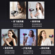 Sen's same style Huaqiangbei leafless high-speed hair dryer negative ion high-power household light sound protection hair dryer silver gray five air nozzles 1.8 meters line