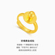 Chao Acer children's solid gold ring 5G pacifier gold ring ring baby newborn first-year gift price live ring mouth 2 grams