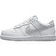 Nike (NIKE) Dunk Low GS women's wear-resistant low-cut sneakers DH9756-102 DH9756-401 35