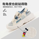 Disney Disney Children's Sandals 2025 Summer New Lightweight Breathable Running Shoes for Boys and Girls Black 36