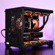 AMD R7 9800X3D host/7800X3D complete machine/RTX5060 5070TI 5080 graphics card desktop computer complete machine sea view room assembly machine thousand frames e-sports package one 7800X3D+RTX5060