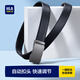 Heilan House Men's Belt First Layer Cowhide Automatic Buckle Belt New Genuine Leather Fashionable Trouser Belt Birthday Gift for Boyfriend