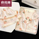 Yu Zhaolin (Yuzhaolin) pijama de seda de hielo de manga corta para mujeres, dulce y lindo 2024 Summer nuevo juego de ropa para el hogar, se puede usar afuera en primavera y verano, amarillo claro #YX-9214 M [75-98] Jin [Jin equivale a 0.5 kg]