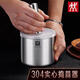Zwilling German 316 stainless steel thickened solid garlic pounder large stone mortar grinder bowl garlic beater original 304 garlic pounder