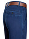 Baisi Shield Jeans Primavera y verano delgada delgada delgada del tamaño del tamaño de la cintura de la cintura alta y de anciano