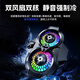 Chuangu 2025 super new product丨Dual-core fan vortex mobile phone radiator magnetic back clip semiconductor cooling ultra-low noise game live broadcast cooling artifact external battery