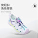 Dr. Jiang's summer breathable sports-style toe-cap sandals for boys and girls, no need to tie the knob, large children's domestically produced children's sandals, beige, size 38, foot length is about 24.1-24.6