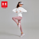 Under Armor children's long-sleeved T-shirt spring and autumn unisex running training casual sports stand-up collar long-sleeved T-shirt top 253303206