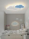 Blaue Farbe HE Yunduo Schlafzimmer Lampe Deckenlampe moderne einfache warme romantische kreative boy und girl -Zimmerlampe Kinder Zimmerlampe 6296W