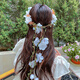 DL 1998 Fat Donglai same style garland super fairy headband female forest headband bohemian hair travel headband wedding headband girl fairy garland