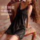 Urban Beauty 2026 New Nightgown Women's Summer Sexy Ice Silk Hot Thin High-end Pure Sexy Lace Suspender Pajamas