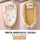 Rabbit Bear Yi Lai Hotbed Middle Bed Crib Newborn Coaxing to Sleep Anti-jumping Uterine Bionic Bed Baby Sleeps Safe Lemon Yellow Rainbow - No Quilt (Free Styling Pillow) - Detachable