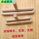 Zi Sha holds the artifact of rolling out dumpling wrappers without getting tired. Hand-made dumpling wrapper roller rolling pin. Beech wood large and small baking rod. Small size. Original color.
