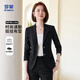 Ms. Luo Meng's small suit jacket, professional suit, women's business commuting work clothes, casual Korean style suit, high-end sense