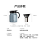 Kyoto Tokyo stewed teapot pure titanium liner teapot titanium tea tea water separation insulation kettle stuffy teapot sapphire blue 1L