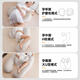 Guangdola pregnancy pillow, waist-protecting side sleeping pillow, abdominal support for sleeping, multi-functional U-shaped pillow for sleeping during pregnancy
