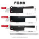 OOU Black Blade Third Generation Bone Chopping Knife Household Antibacterial Kitchen Knife Bone Chopping Knife Chinese Chef Special Dual-Purpose Sharp Chopping Knife